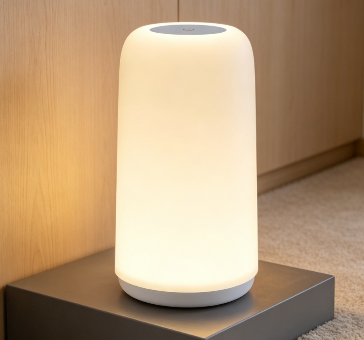 Touch Bedside Lamp, Stylish Design with RGB Mode